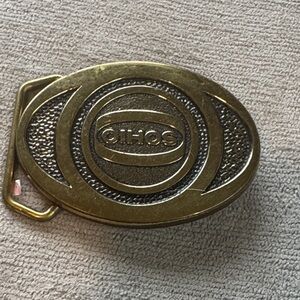 Elegant Gold Belt Buckle